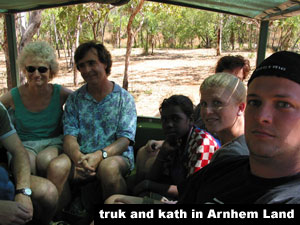 truk and kath in australia
