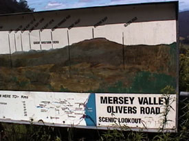 Mersey Valley Sign