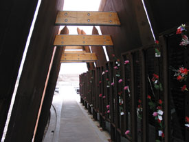Inside the Line of Lode Miners Memorial