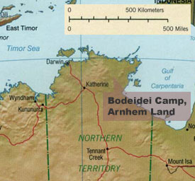 Bodeidei Camp, Arnhem Land